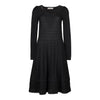 Vintage black Valentino Midi Dress - womens small