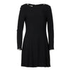 Vintage black Oliver By Valentino Mini Dress - womens large