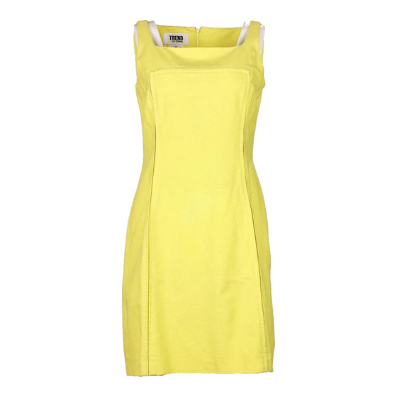 Vintage yellow Trend Les Copains Mini Dress - womens medium