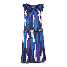  Vintage blue Emilio Pucci Midi Dress - womens large