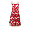 Vintage red Dolce & Gabbana Midi Dress - womens small