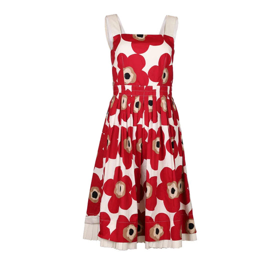 Vintage red Dolce & Gabbana Midi Dress - womens small