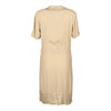 Vintage beige Les Copains Midi Dress - womens medium