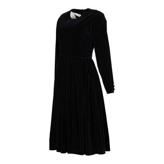 Vintage black Velvet Dolce & Gabbana Maxi Dress - womens small