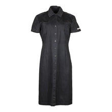  Vintage black Valentino Jeans Shirt Dress - womens large