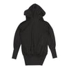 Stefanel Baggy Hoodie - Medium Black Polyester Blend hoodie Stefanel   