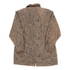 Carolean Animal print Jacket - Medium Brown Polyester jacket Carolean   