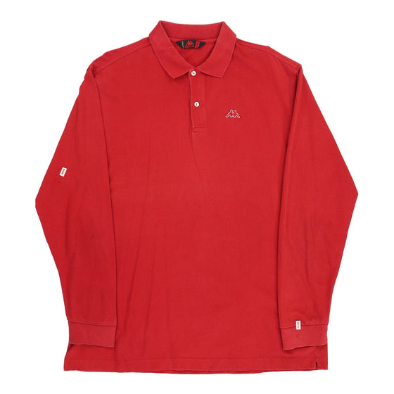 Kappa long hot sale sleeve polo