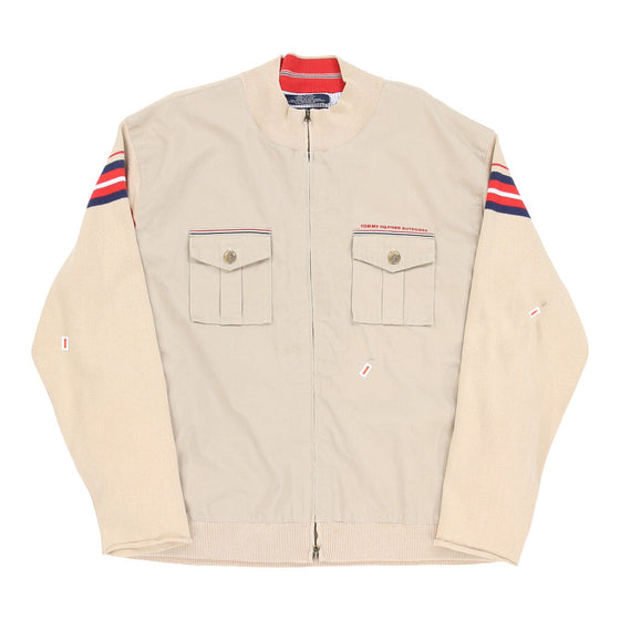 Tommy hilfiger shop jacket cream