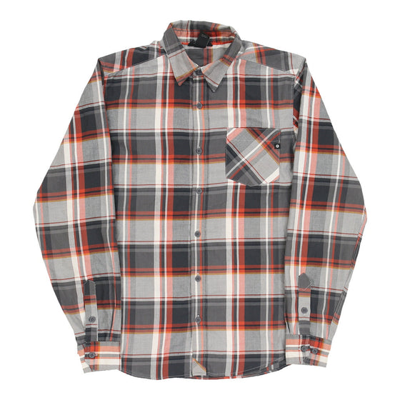 Marmot Check Shirt - Medium Grey Cotton check shirt Marmot   