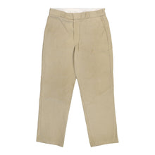  Dickies Trousers - 36W 31L Beige Polyester Blend - Thrifted.com