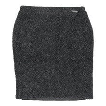  J'Aimé Mini Skirt - 23W UK 2 Black Polyester Blend - Thrifted.com