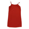 Unbranded Strap Top - Medium Red Viscose strap top Unbranded   