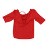 Unbranded Long Sleeve Top - Medium Red Cotton long sleeve top Unbranded   