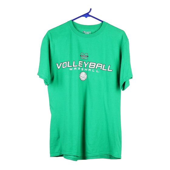 Vintage green Volleyball Marshall Champion T-Shirt - mens medium