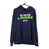 Vintage blue Seattle Seahawks Nfl Hoodie - mens x-large