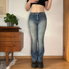 Vintage blue Iconic Jeans - womens 28" waist