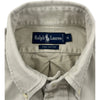 Ralph Lauren Embroidered Shirt - Medium - Beige Cotton