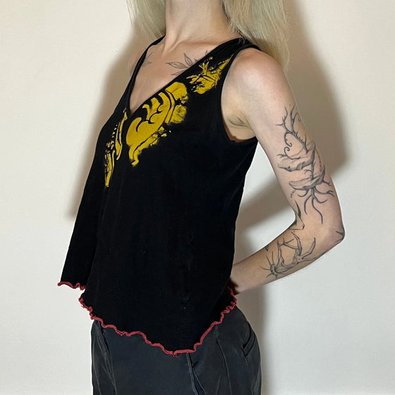 Vintage black Diesel Top - womens small