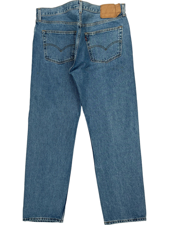 Levis 501 Jeans - W38 L32 - Blue Cotton