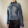 Vintage blue Diesel Denim Jacket - womens small