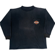  Harley-Davidson Long Sleeve T-Shirt - Large - Black Cotton