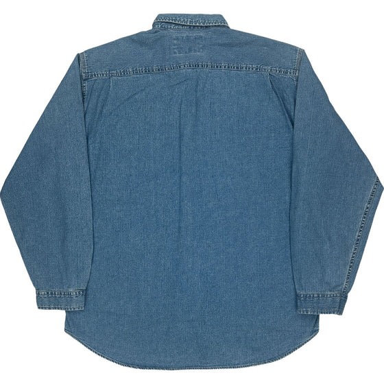 Levis Denim Shirt - XL - Blue Cotton