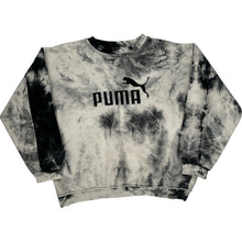  Puma Tie-Dye Sweatshirt - XL - Black Cotton