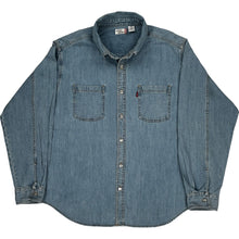  Levis Denim Shirt - XL - Blue Cotton