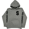 Stussy Hoodie - Medium - Grey Cotton Blend