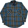 Dickies Flannel Shirt - Large - Blue Cotton