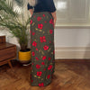 Vintage khaki Motivi Maxi Skirt - womens 28" waist