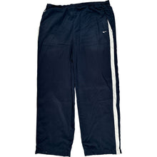  Nike Striped Track Pants - XL - Navy Polyester