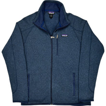  Patagonia Full-Zip Fleece Jacket - Large - Navy Polyester