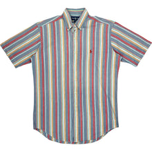  Ralph Lauren Blaire Striped Shirt - Small - Multicoloured Cotton