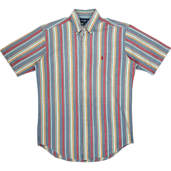 Ralph Lauren Blaire Striped Shirt - Small - Multicoloured Cotton