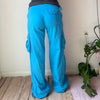 Vintage blue Unbranded Parachute Trousers - womens small