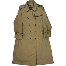  Burberrys Double-Breasted Trench Coat - Small - Beige Cotton