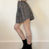 Vintage grey King Kong Mini Skirt - womens 26" waist