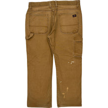  Dickies Work Pants - 34W 27L - Brown Cotton