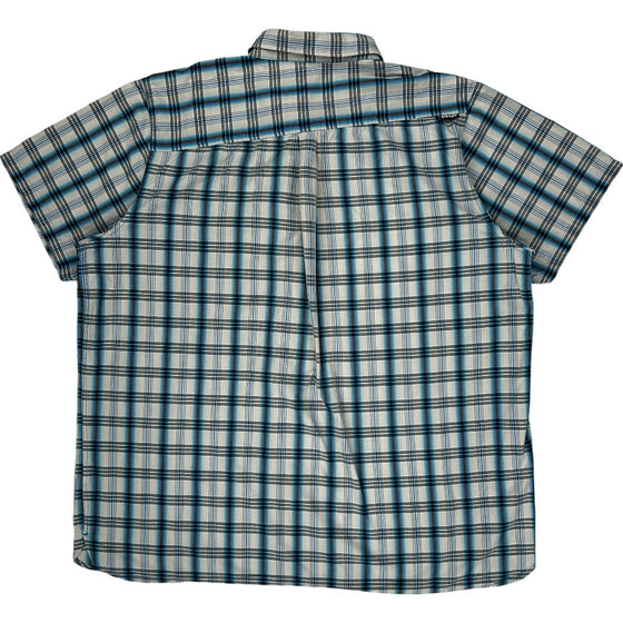 Oakley Regular Fit Plaid Short Sleeve Shirt - 3XL - Multicoloured