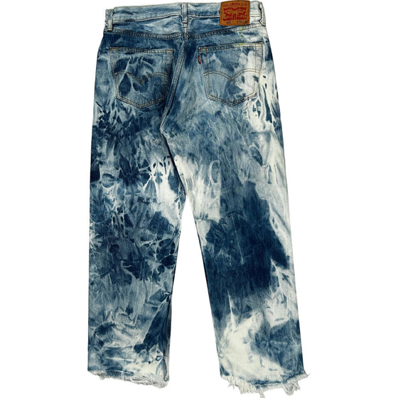 Levis 607 Tie-Dye Jeans - 31W 30L - Blue Cotton