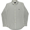 Polo Ralph Lauren Long Sleeve Shirt - Medium - White Cotton