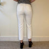 Vintage white Fendi Trousers - womens 28" waist