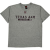 Nike Texas A&M Aggie Football T-Shirt - Large - Grey Cotton