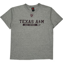  Nike Texas A&M Aggie Football T-Shirt - Large - Grey Cotton