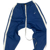 Nike Track Pants - Medium - Blue Polyester