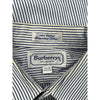 Burberrys Striped Long Sleeve Shirt - XL - Blue Cotton