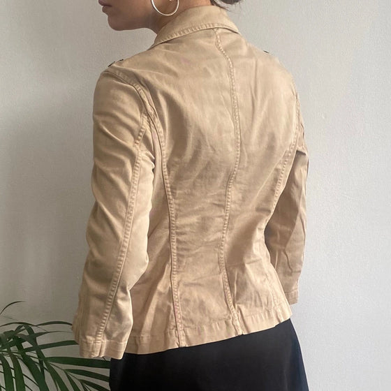 Vintage beige Richmond Jacket - womens medium