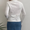 Vintage white Fendissime Cardigan - womens medium